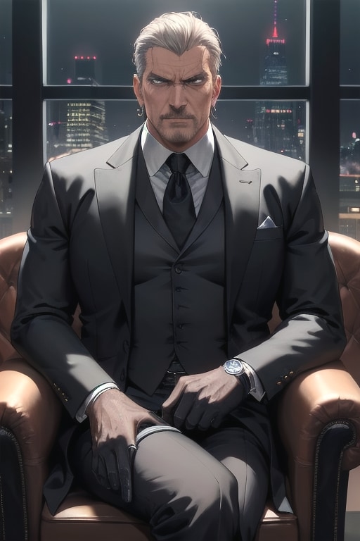 ラスボス感のある社長 | の人気AIイラスト・グラビア