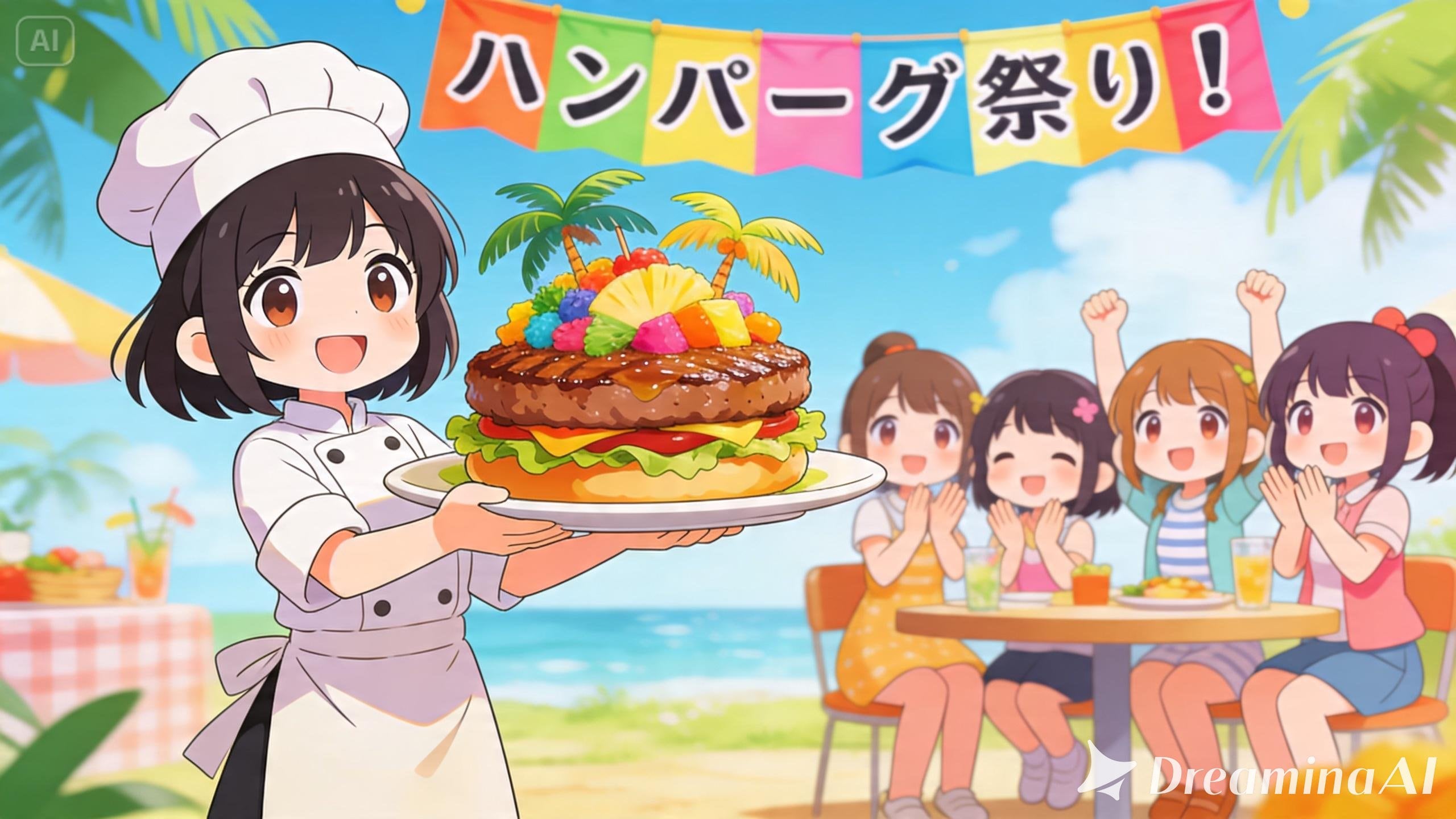 【ハンバーグ】夏限定