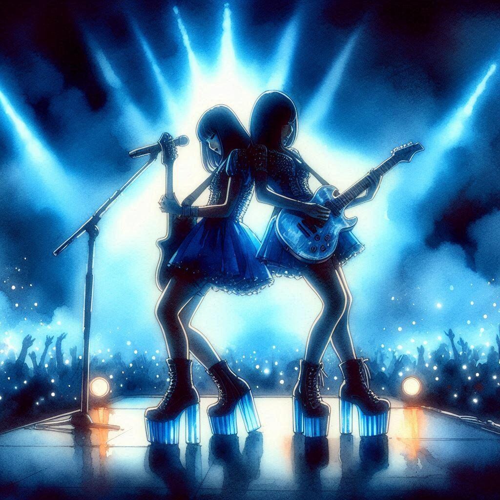 シルエットギター2