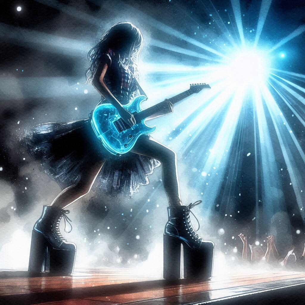 シルエットギター2