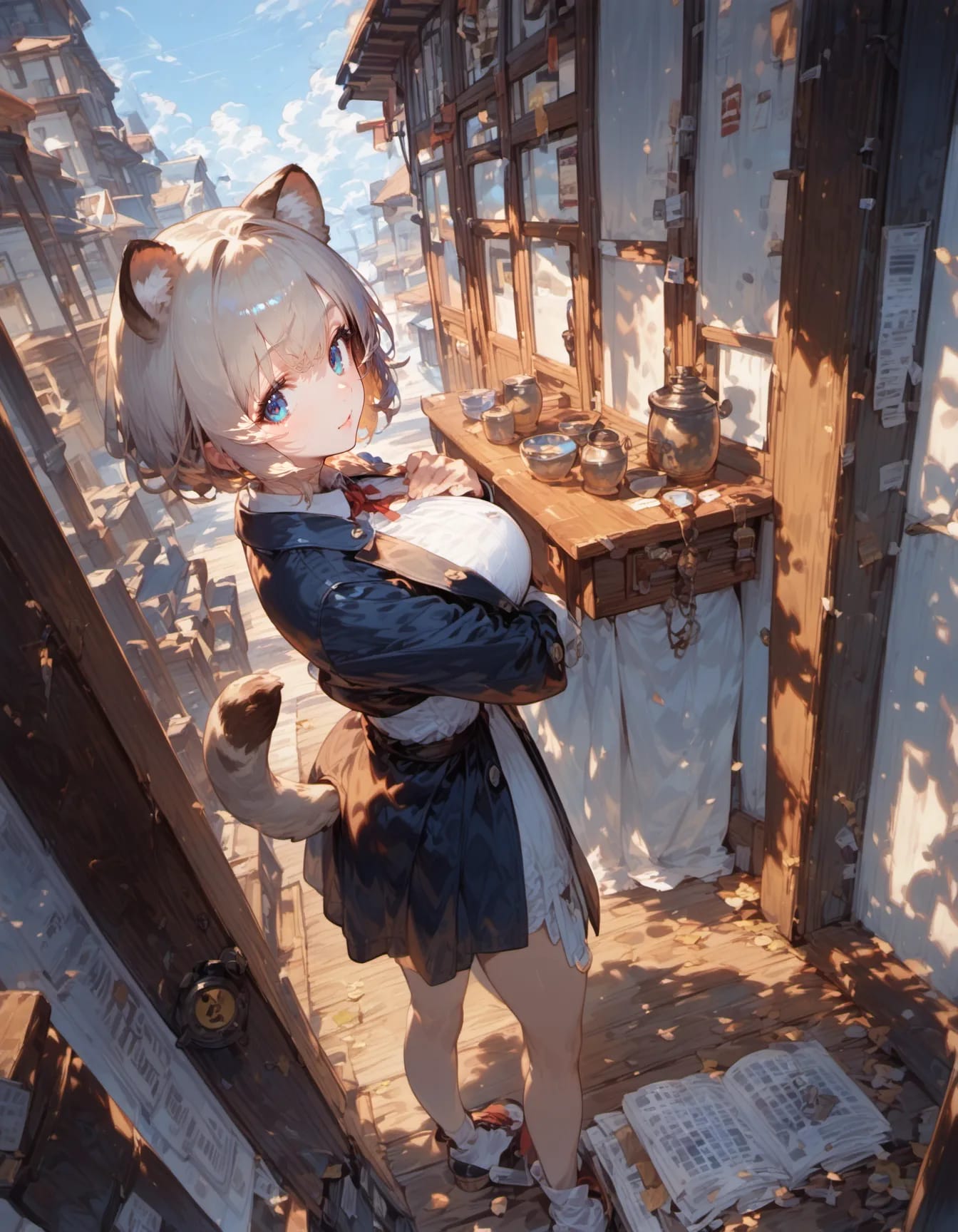 Nostalgic Tea Time | の人気AIイラスト・グラビア