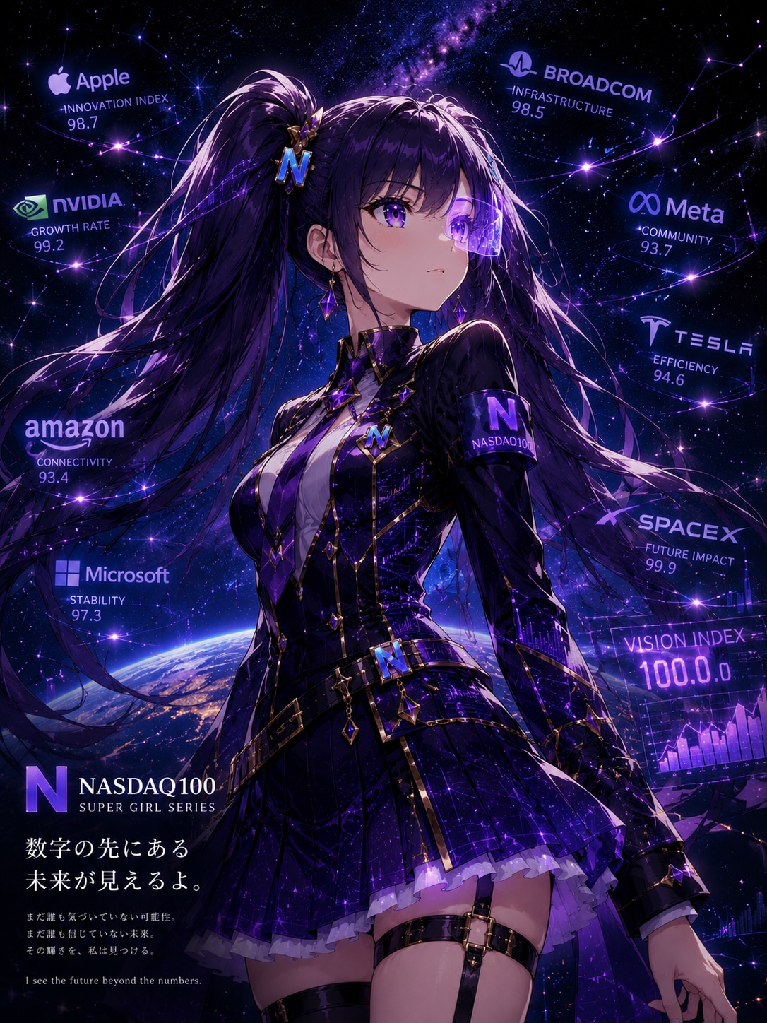 数字の先にある未来が見えるよ。