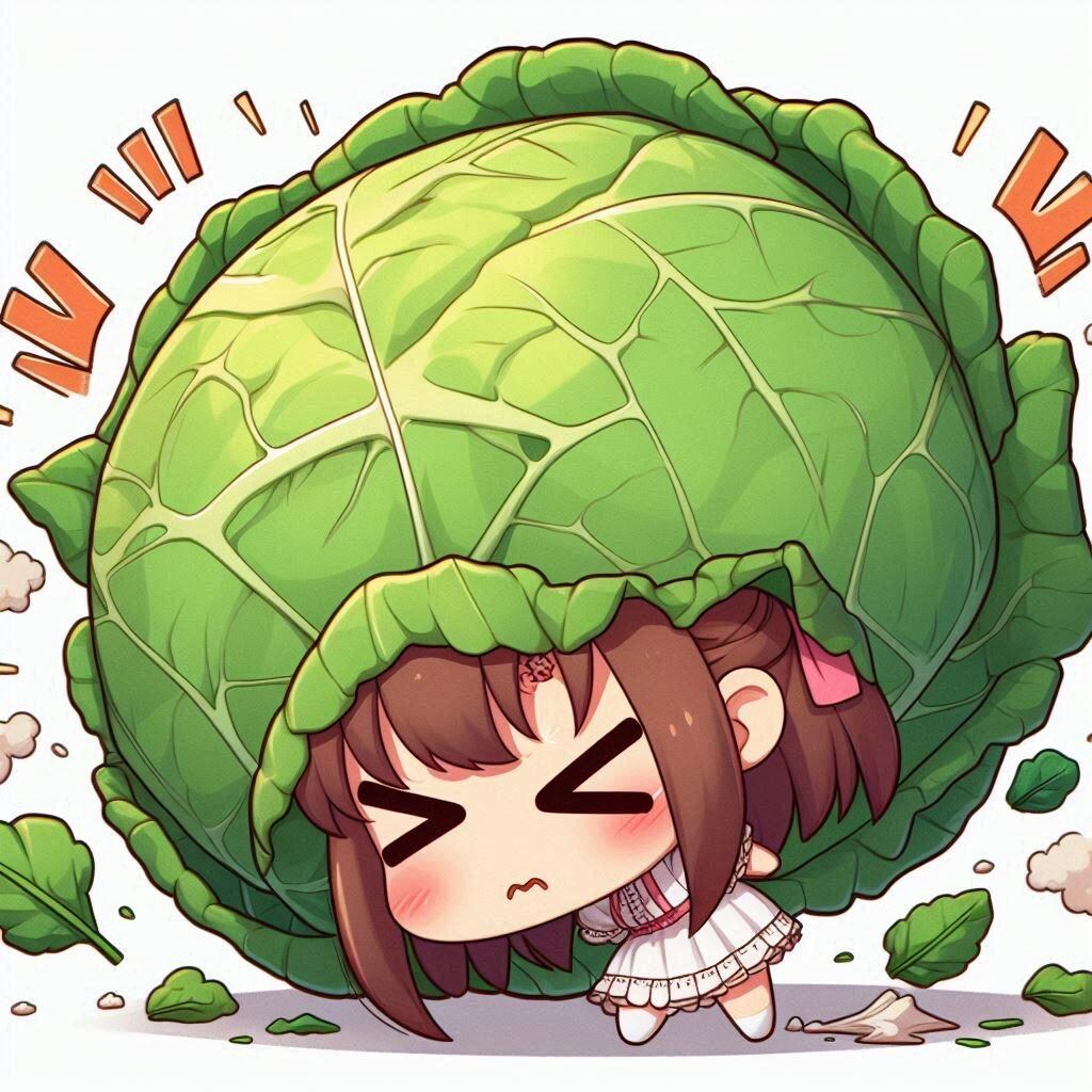 【謎画像】ちびキャラちゃーん！新しいキャベツよー！