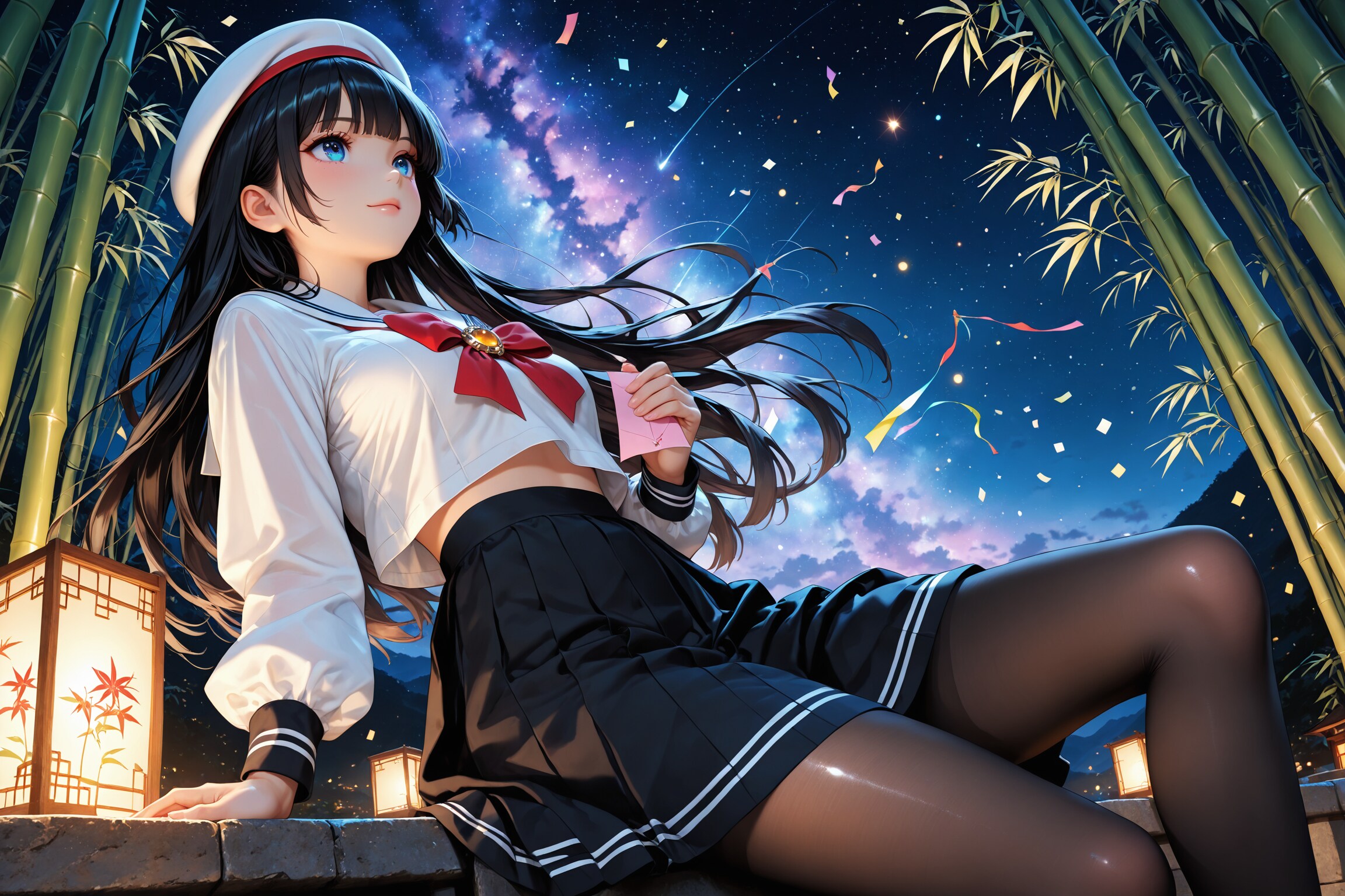 秘密の七夕 | の人気AIイラスト・グラビア