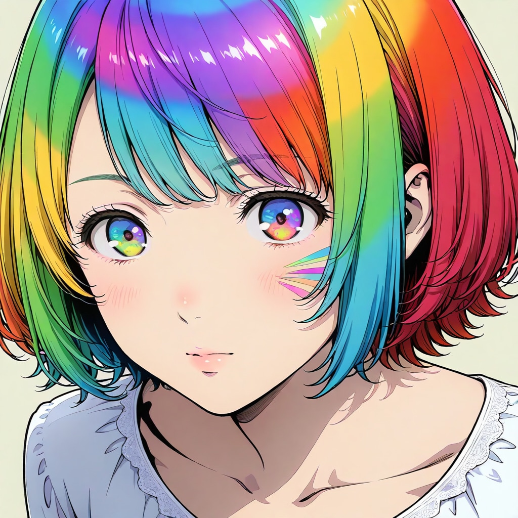 レインボーヘアー