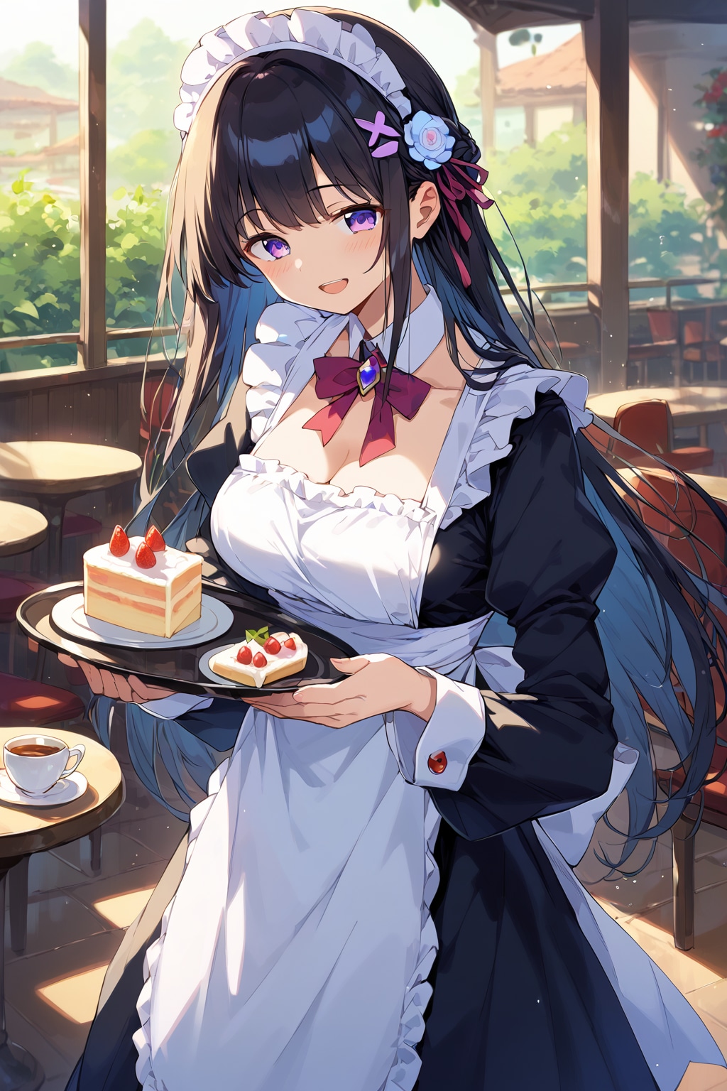 ケーキお持ちしました♪