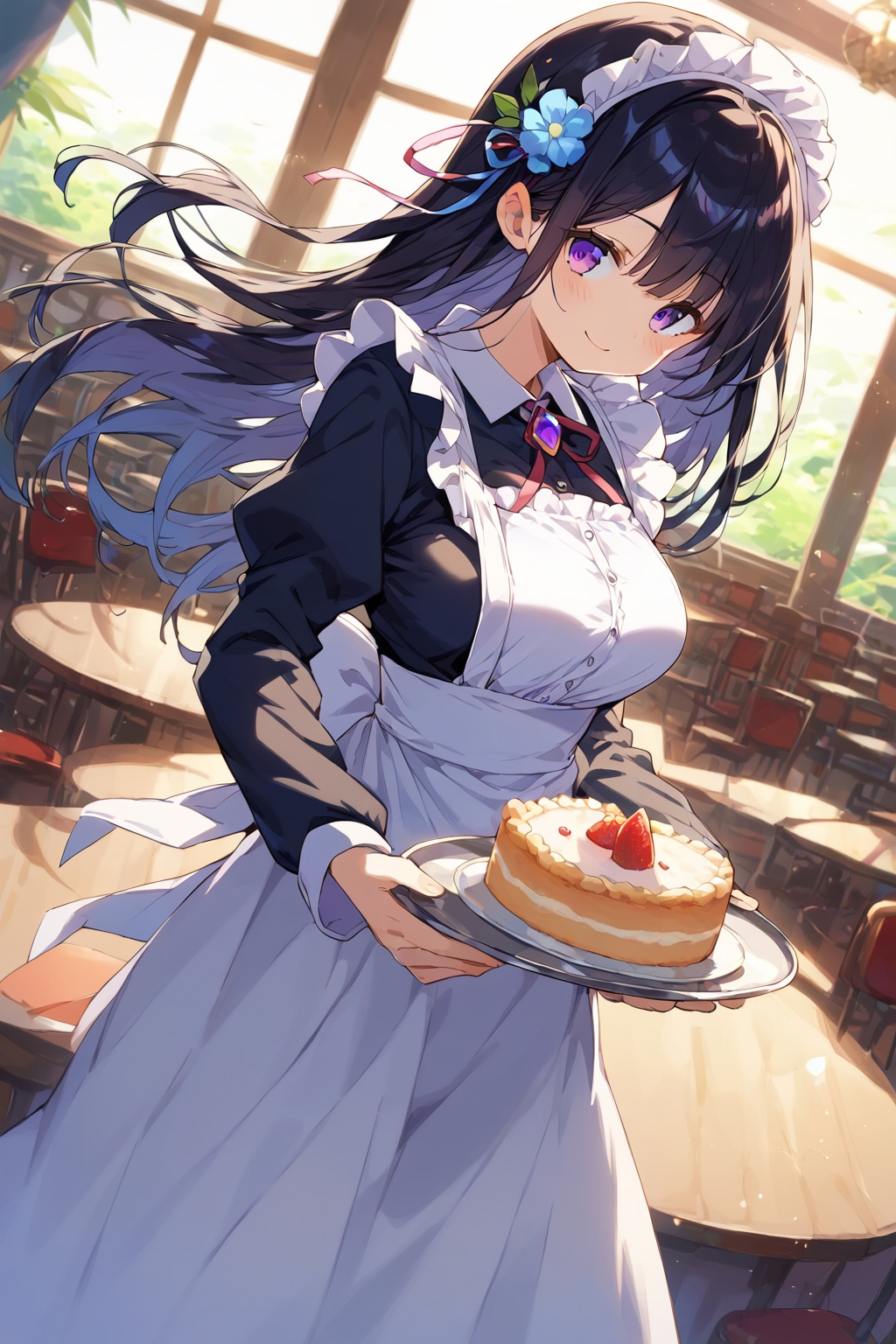 ケーキお持ちしました♪