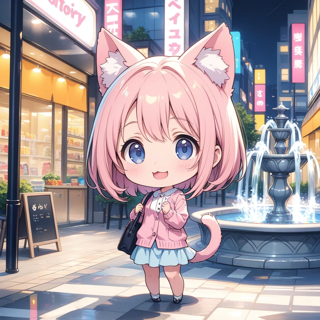 こんばんにゃん | の人気AIイラスト・グラビア