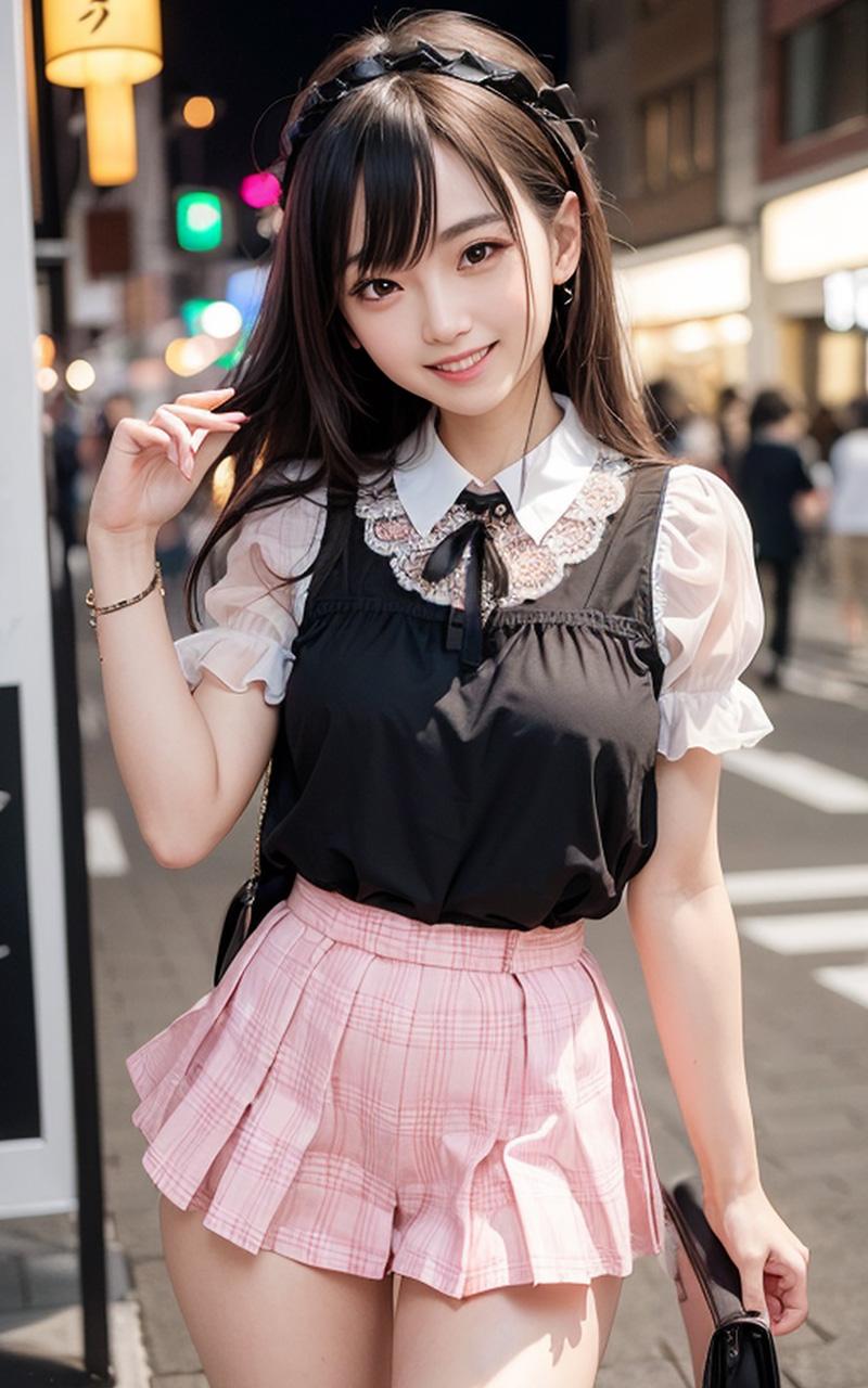 地雷系の女の子