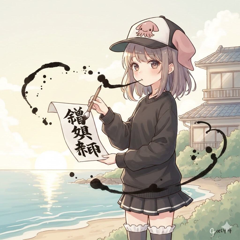 ダイナミック書道