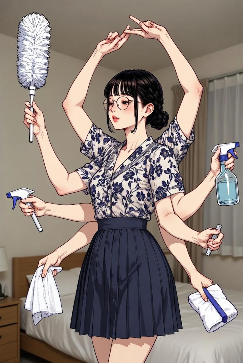 前世が神様なウチの嫁の家事