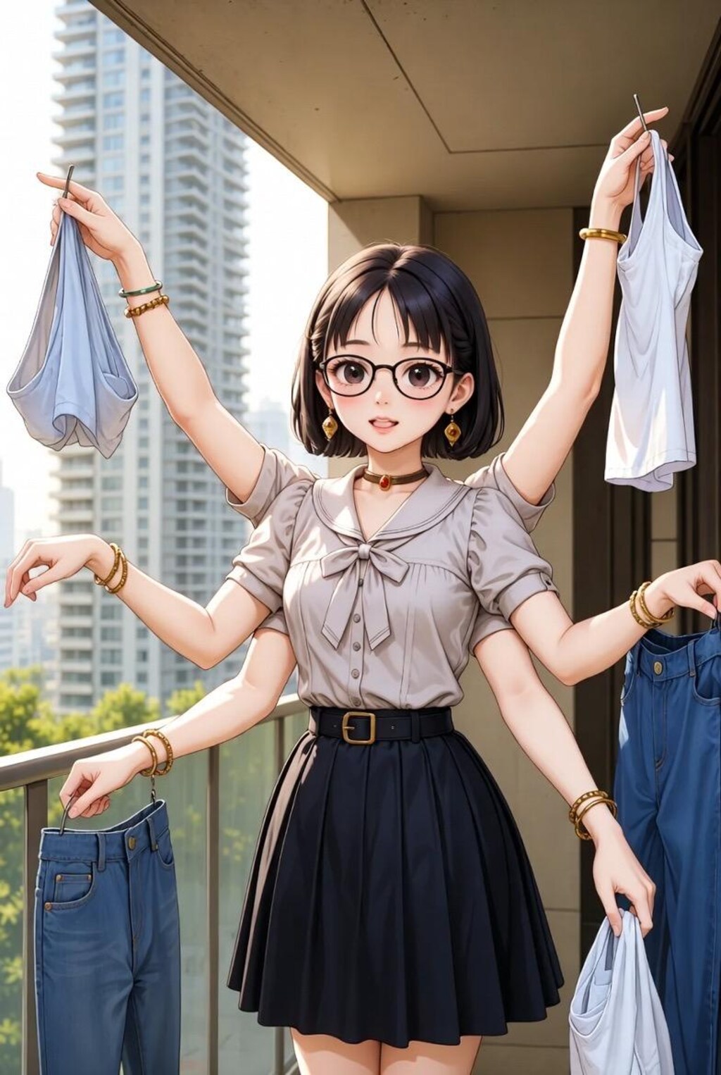 前世が神様なウチの嫁の家事