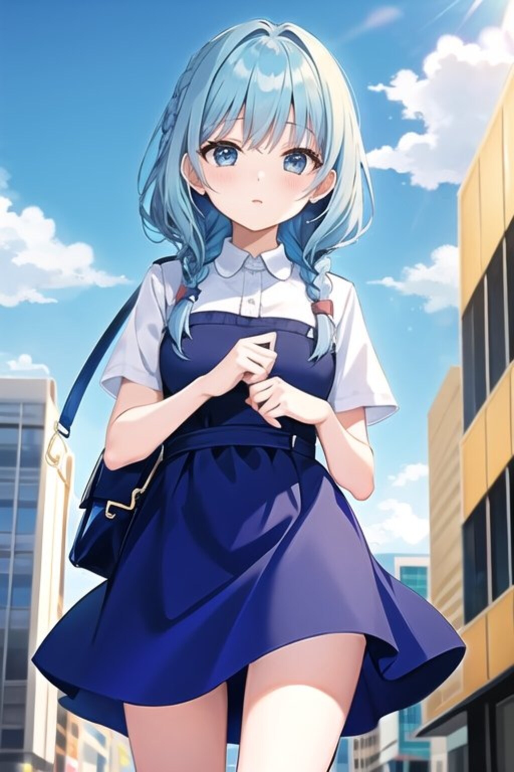 都会で慣れたい娘