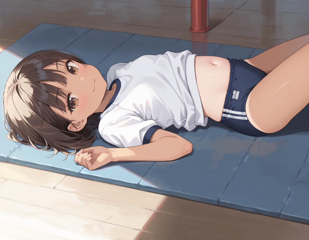ぺたん娘は…