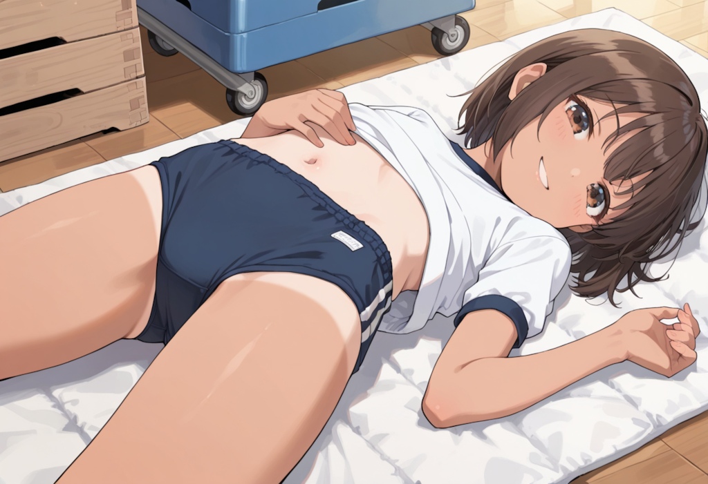 ぺたん娘は…