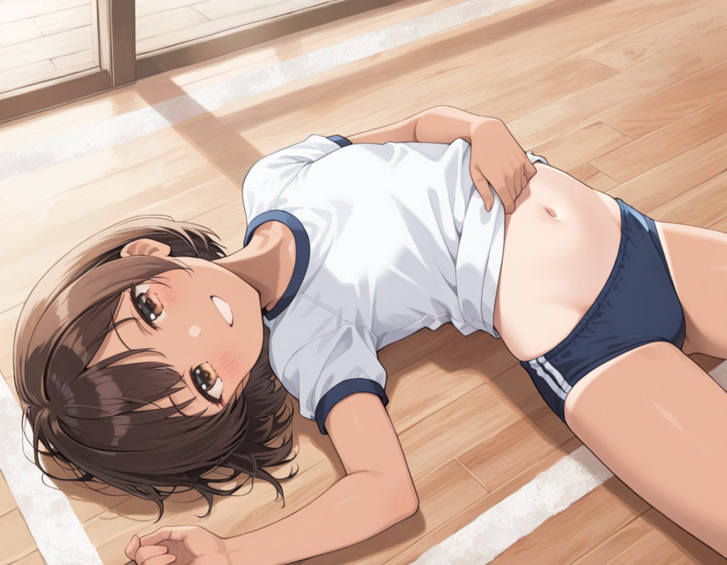 ぺたん娘は…