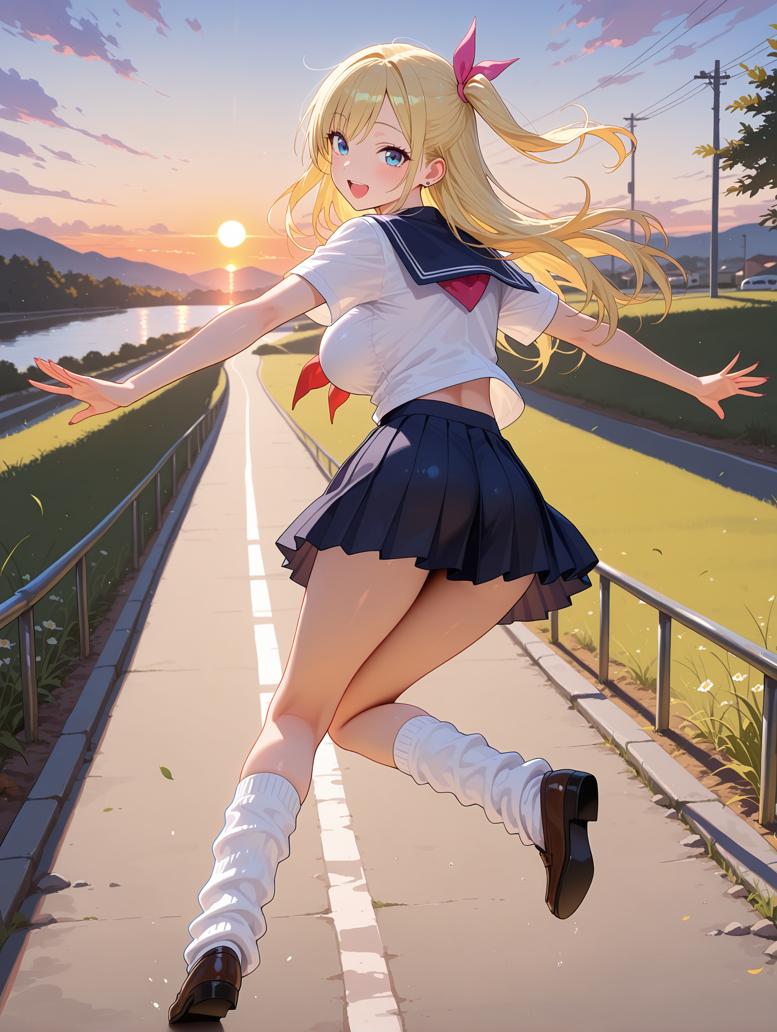 一緒に帰ろ～