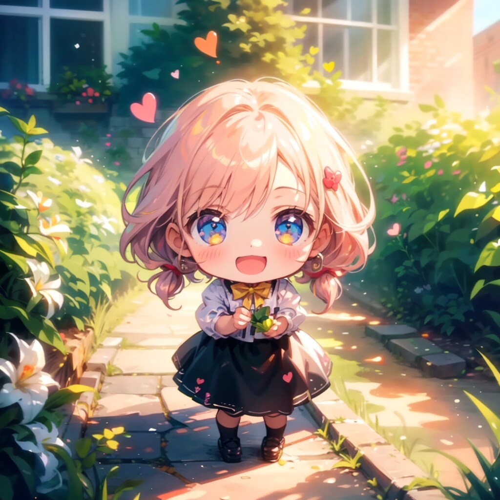 「おはよ-う♪-」。