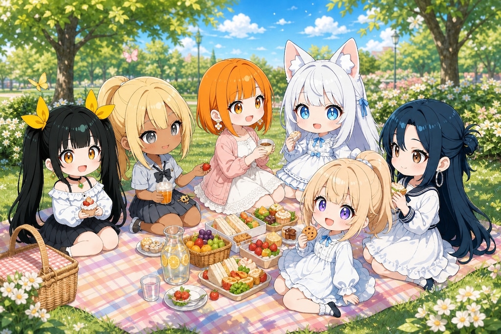 みんなでピクニック🍓