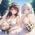 百合と結婚式 3枚目