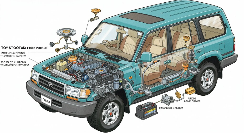 ランドクルーザー　透視画面