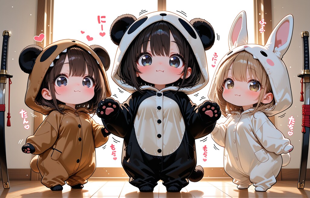 たぬパンうさ（19/100）