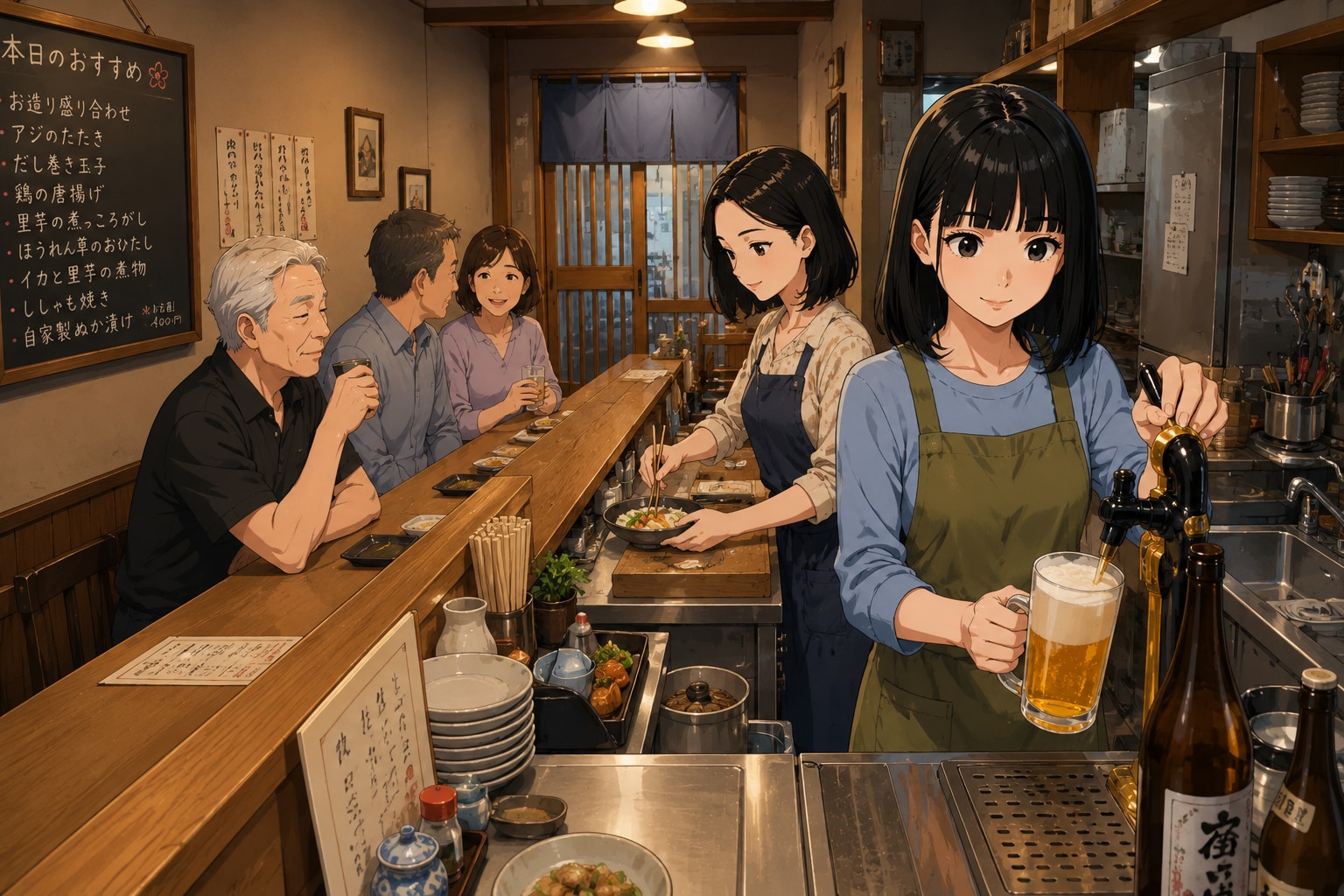 小料理店「まーる亭🍡」９