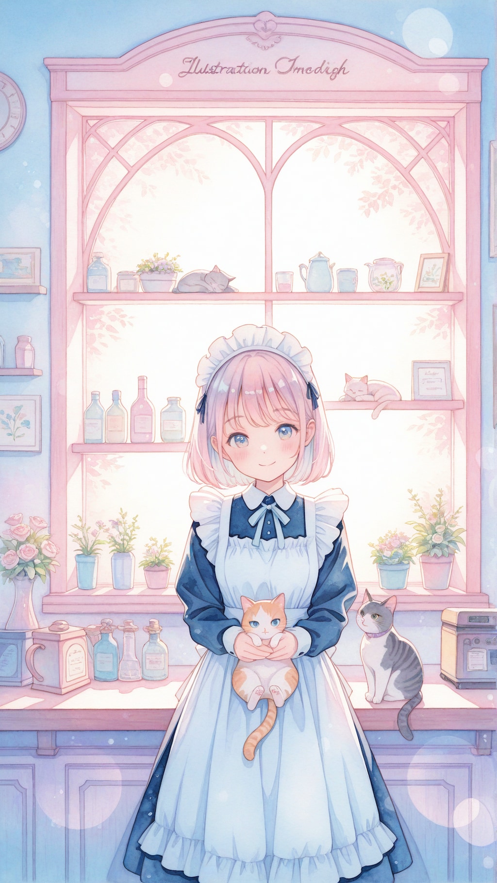 猫とメイドのカフェバー