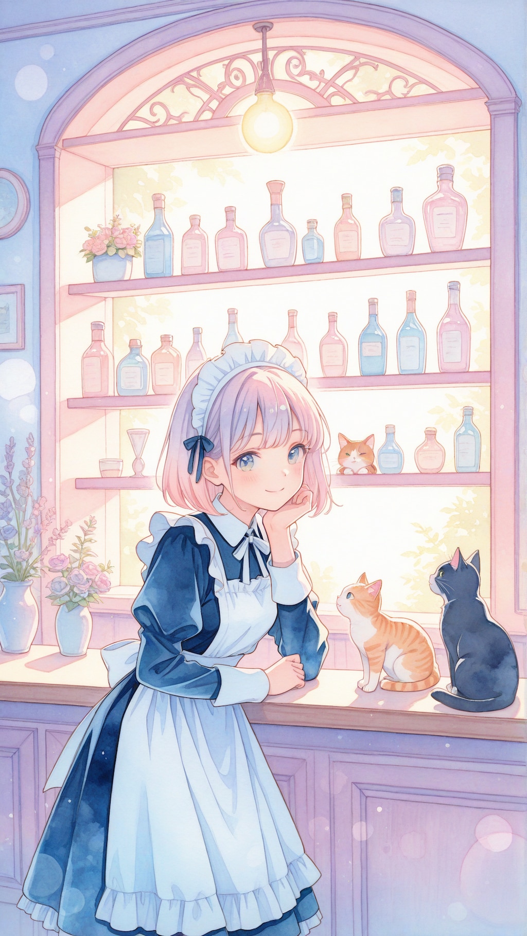 猫とメイドのカフェバー