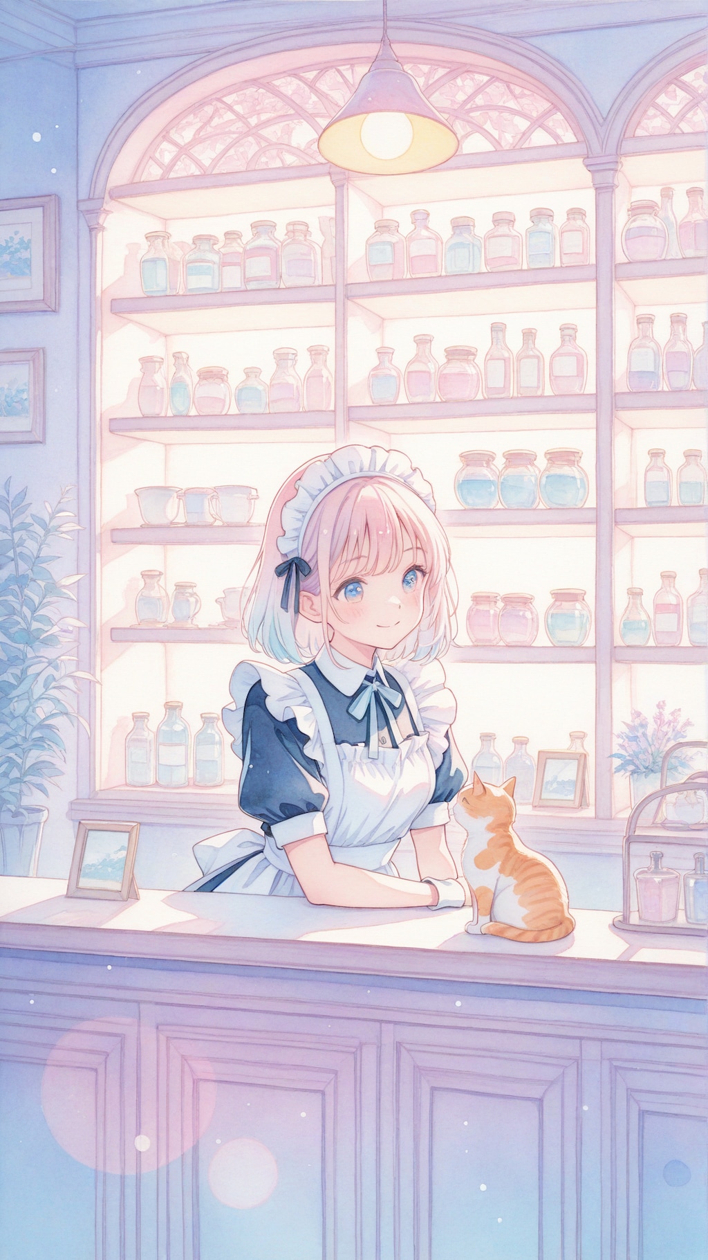 猫とメイドのカフェバー