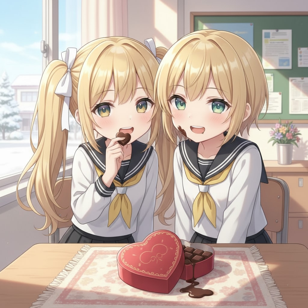 金ツイさん達。バレンタイン