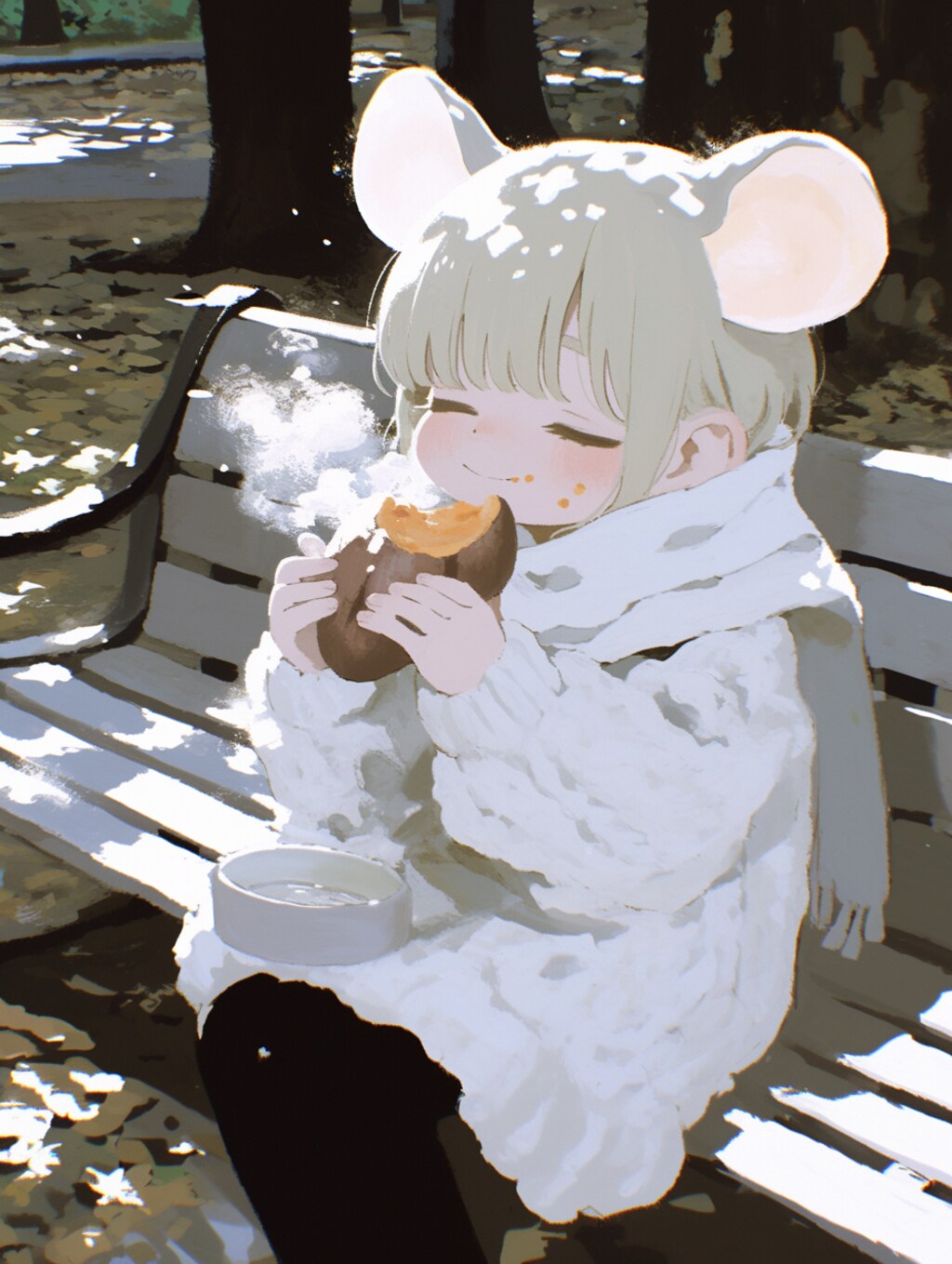 焼き芋はふはふ