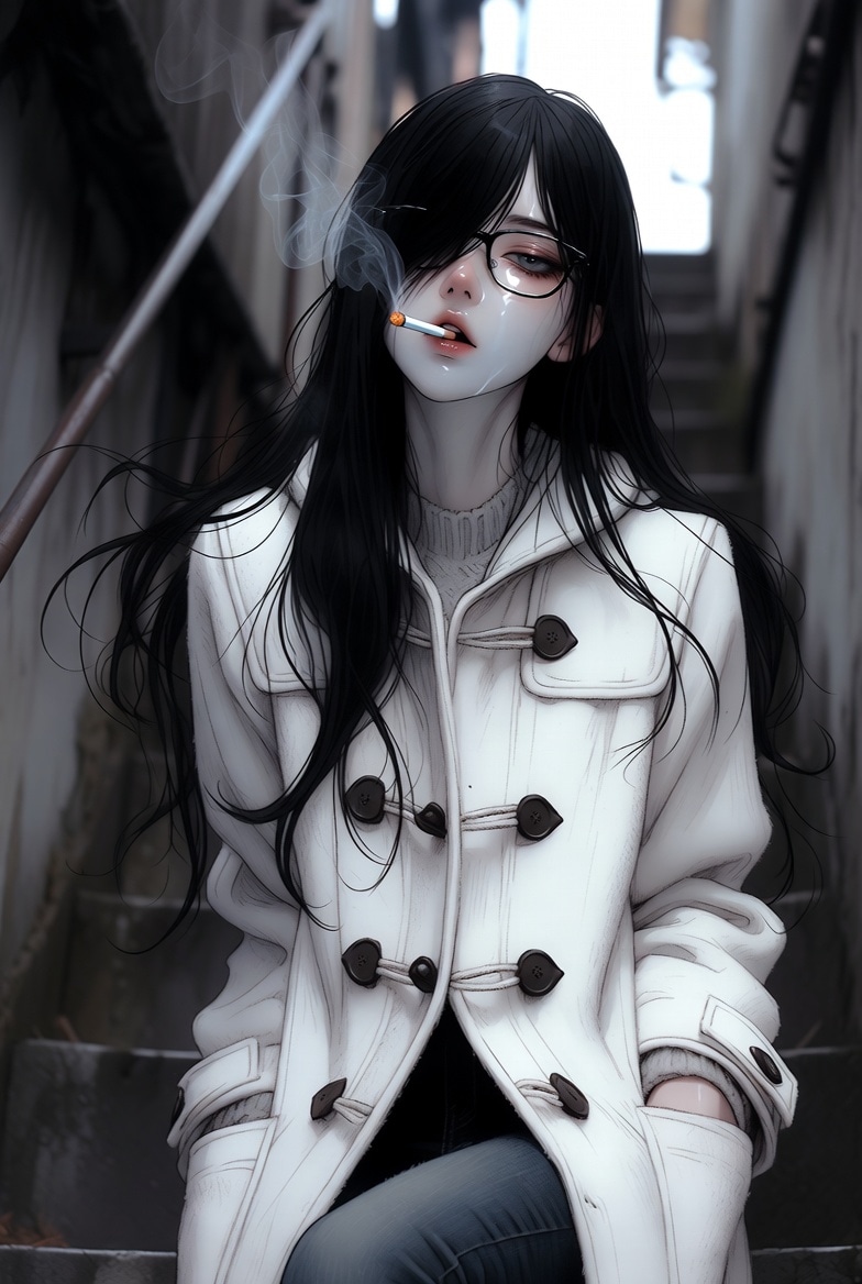 出勤🚬🍺🥛 | の人気AIイラスト・グラビア