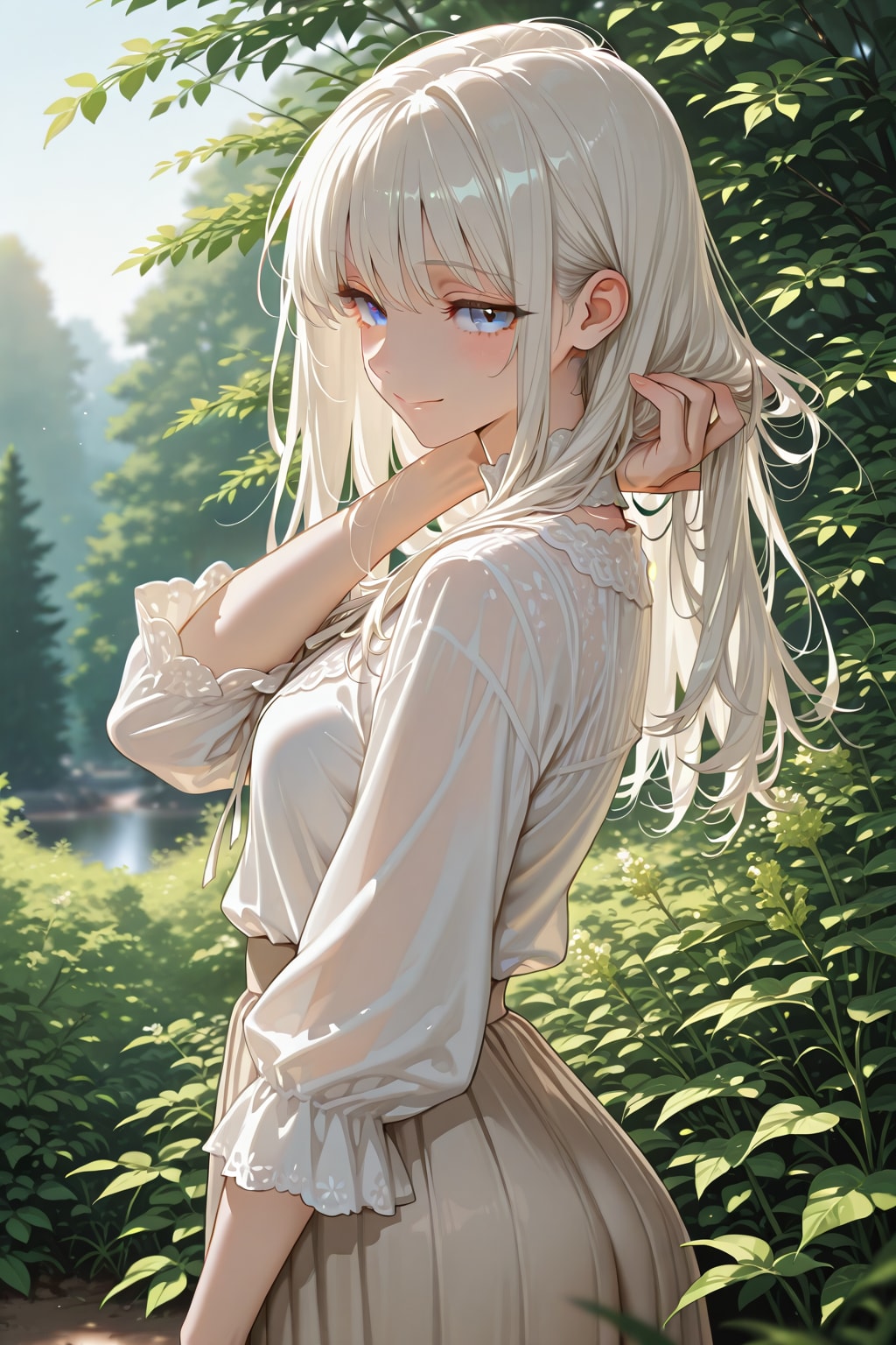 緑と水のほとり