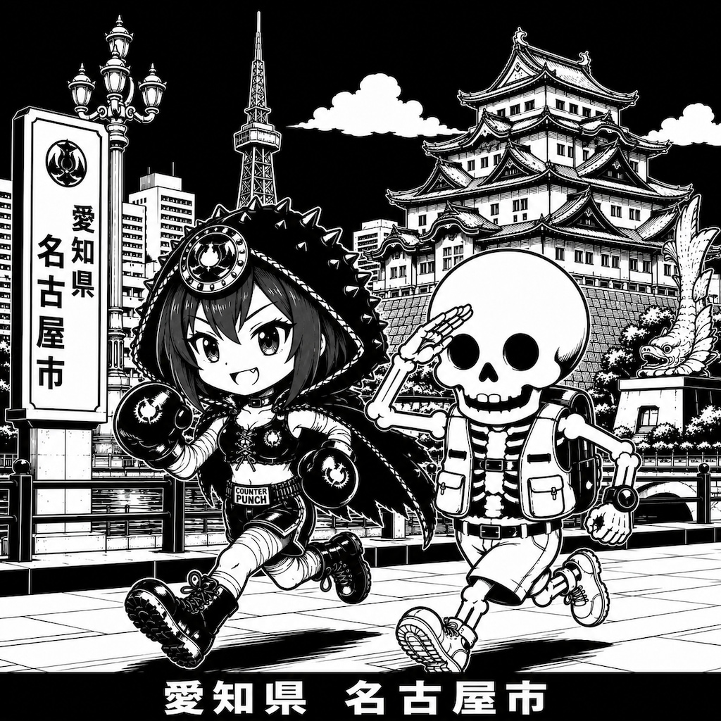 カウンターパンチちゃんと一緒に!