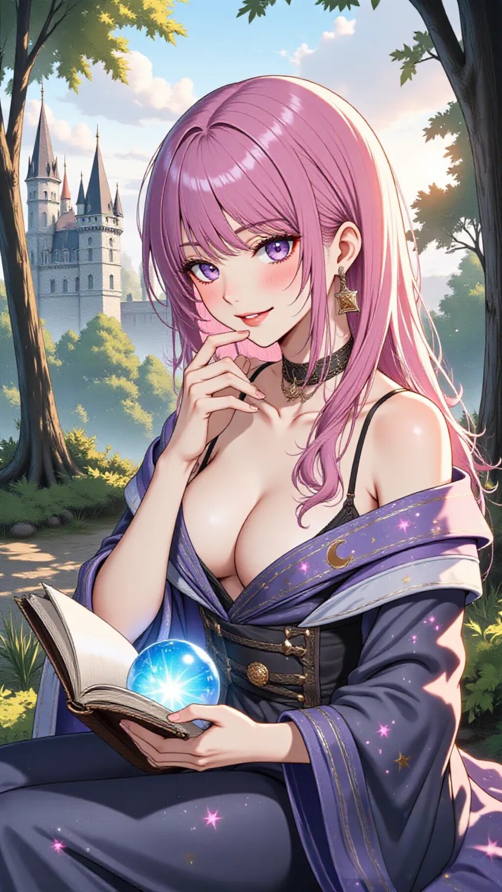 魔法を使う異世界の女の子