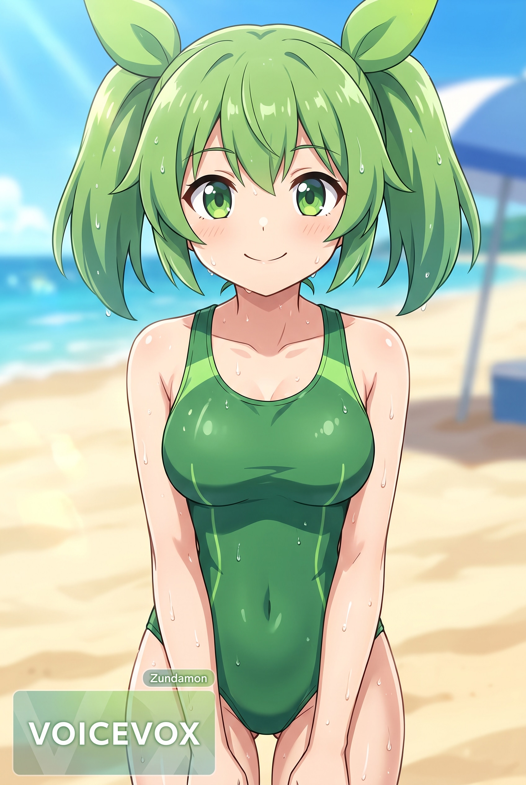 ずんだもん風女の子