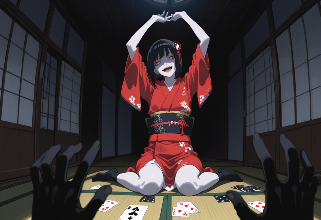 わたしの勝ち～あははははっ！