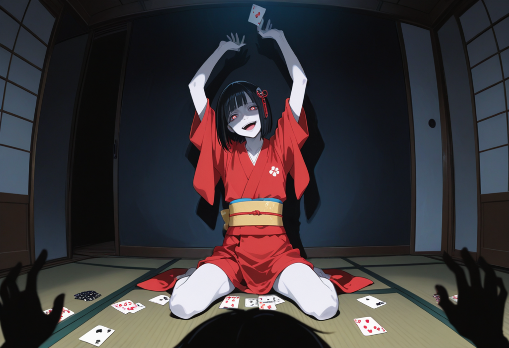 わたしの勝ち～あははははっ！