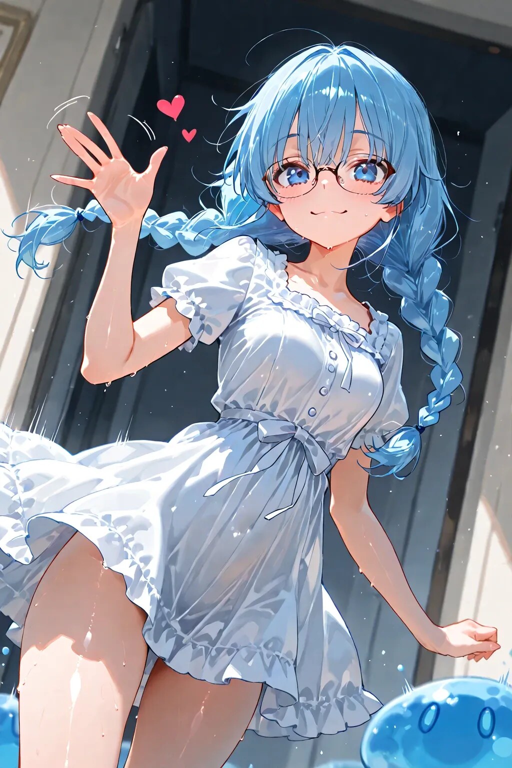 青スライムのお嬢様