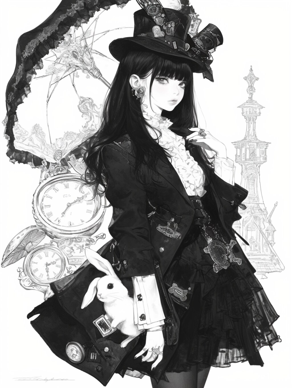 alice in steampunk wonderland