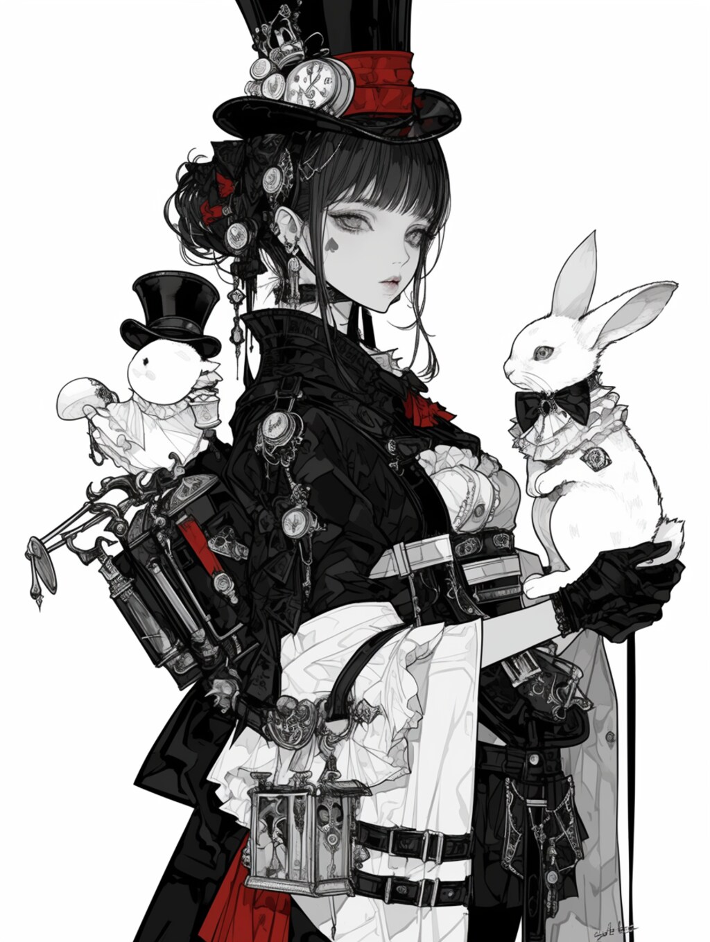 alice in steampunk wonderland