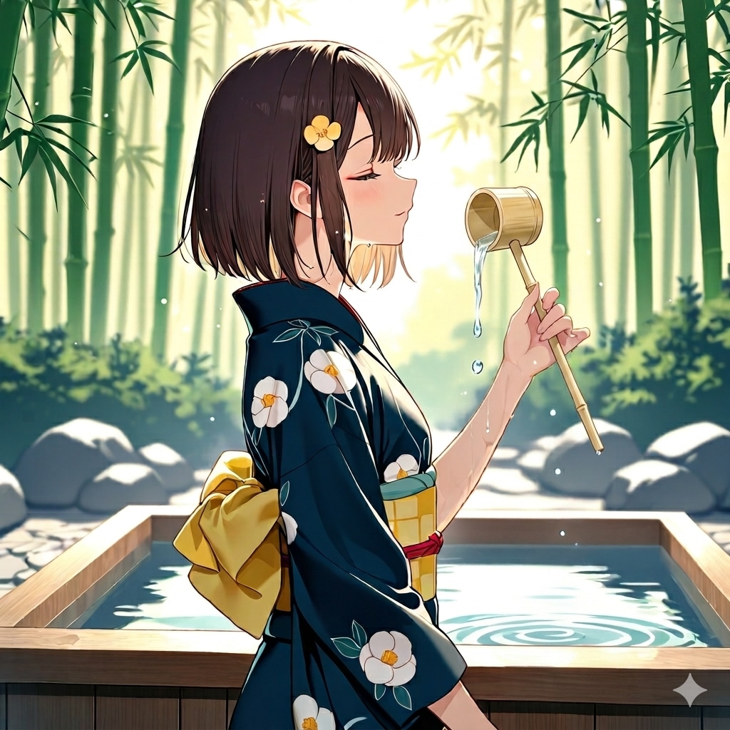 澄んだ水音に、心を寄せて。 | の人気AIイラスト・グラビア