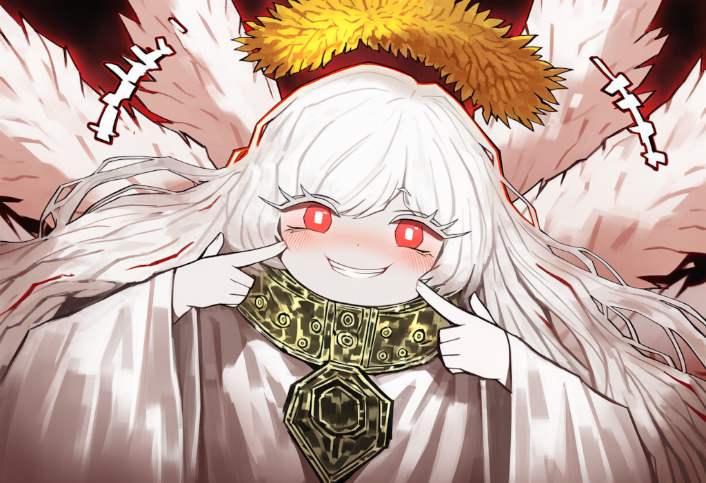 ロボトミー　白夜　自分の頬をつく