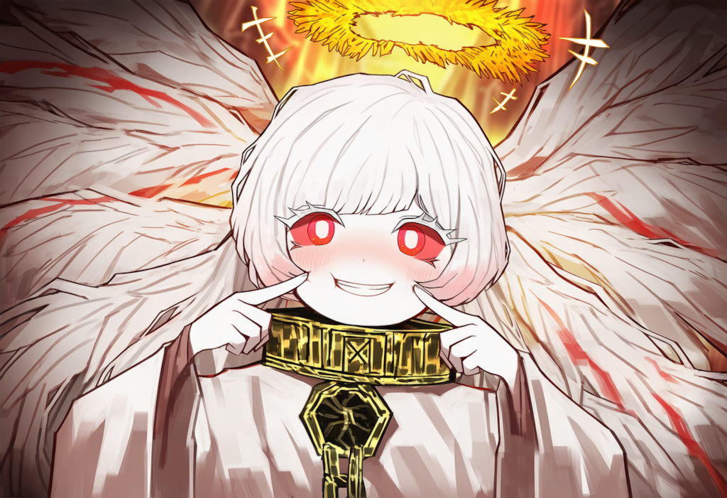 ロボトミー　白夜　自分の頬をつく