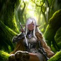 ダークエルフの戦士 2枚目