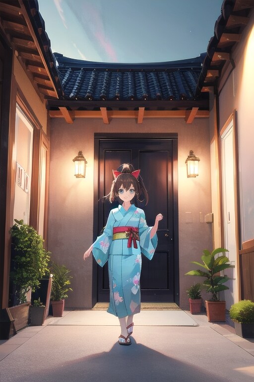 少女と館 | の人気AIイラスト・グラビア