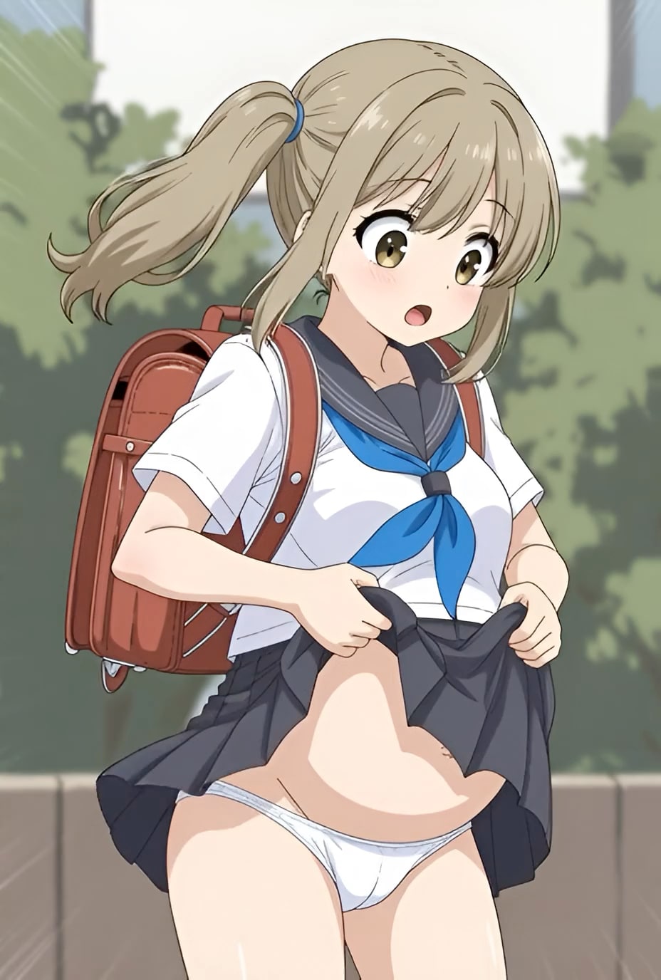 今日風強かったねえ