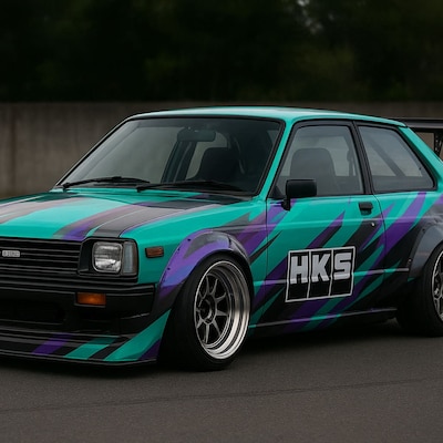 KP61スターレットレーシングカー