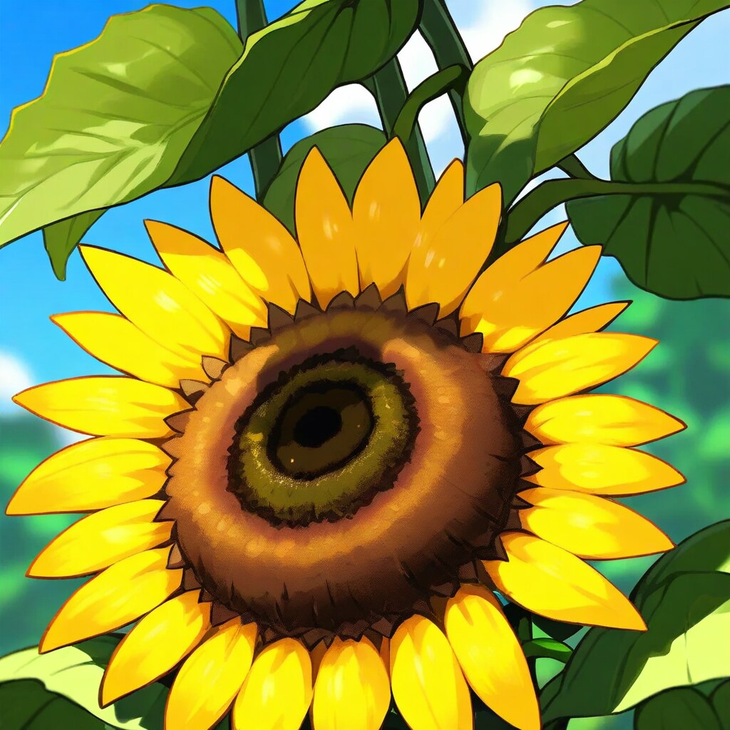 うーんひまわりだけだった